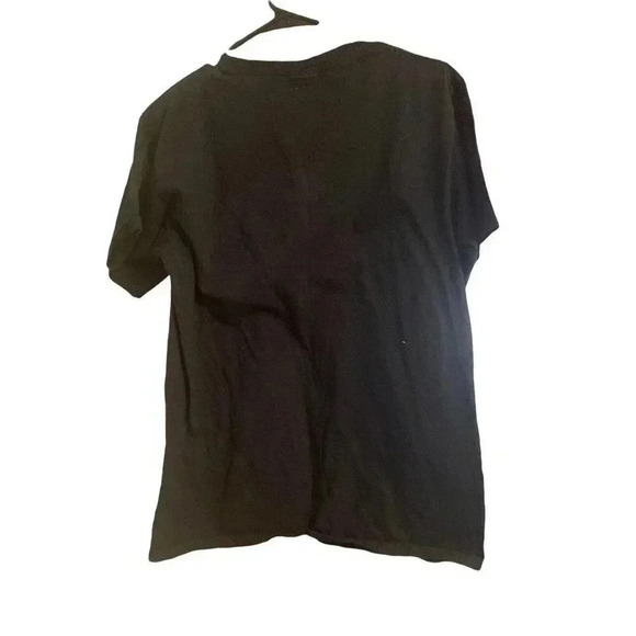 PORT AND COMPANY SIZE MEDIUM BLACK T SHIRT WITH BIRTHDAY BOY WITH GAME CONTROL - Picture 2 of 2